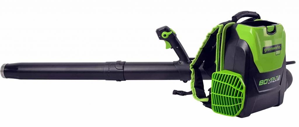 Best battery backpack leaf blower - Greenworks 80V 145MPH - 580CFM Cordless Blower